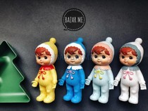BAZARME cute in the heart plastic wool doll decoration ornaments stand height 21CM four colors optional