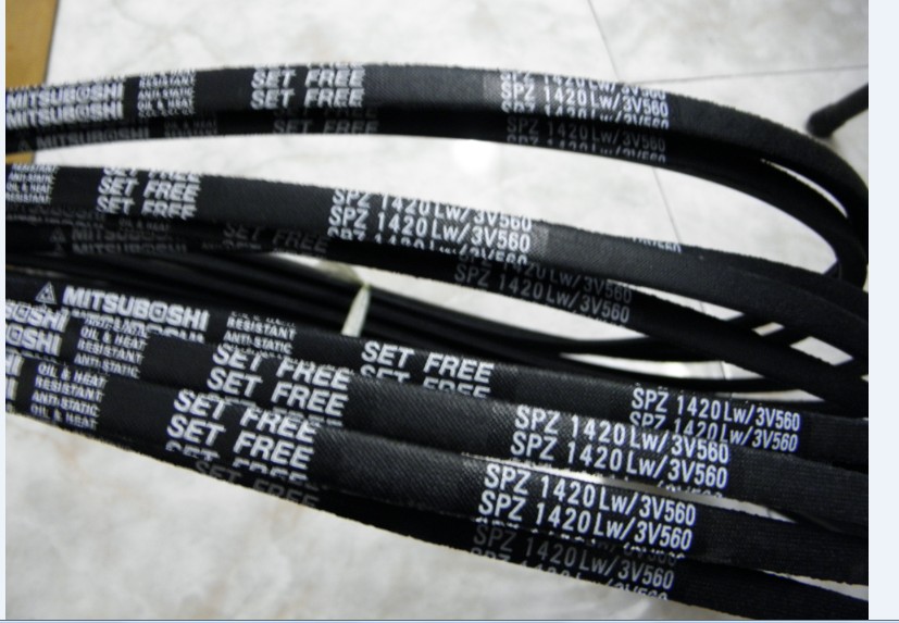 Central air conditioning ventilator strap narrow V belt imported Samsung Osaka East Triangle with SPZ1420LW 3V560