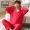 Bộ đồ ngủ nam Hengyuanxiang cotton dài tay mùa xuân và mùa thu mô hình phần cotton mỏng phục vụ mùa hè lớn màu đỏ năm nay thiết lập - Bộ Pajama