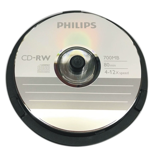 Philips может писать CD-RW Повторные CDS могут многократно выгравировать записи и подключать CD Philips Повторные VCD CD MP3 Blank Plate 700MB Горелка 10 штук 10 штук.
