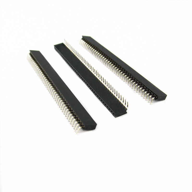 (MT) SINGLE row of female spacing 1 27MM curved foot 1*40P curved foot row OF female single row of curved mother 5