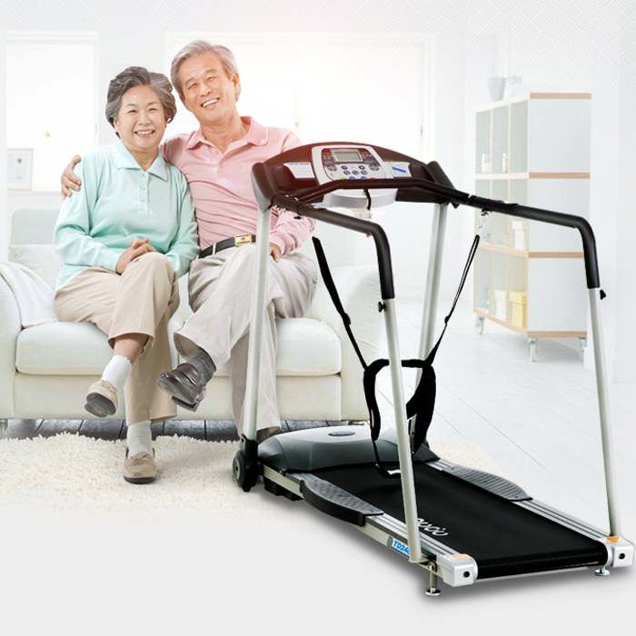 Elderly walking machine multifunction rehabilitation training Silent electric treadmill Home