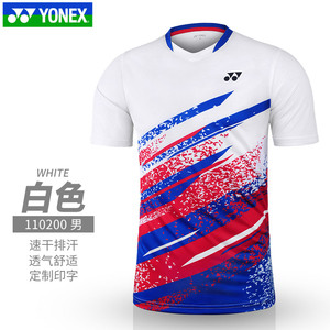 YONEX尤尼克斯羽毛球服男女短袖110200林丹yy速干网球运动服套装