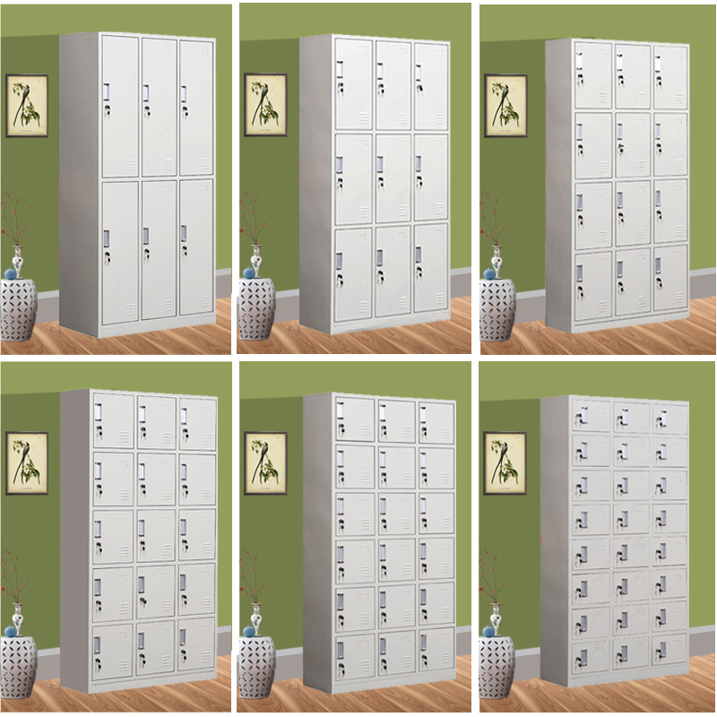 Workshop Shoe Cabinet Factory Steel Stratified Storage Cabinet Staff More Wardrobe Rolls Cabinet Office Archive Information Cabinet