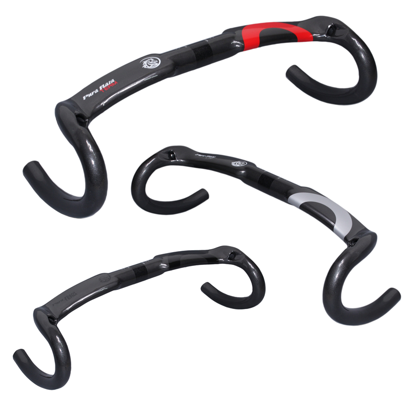  Boxed full carbon fiber road bike wind break bend handle Racing handle Bicycle bend handle