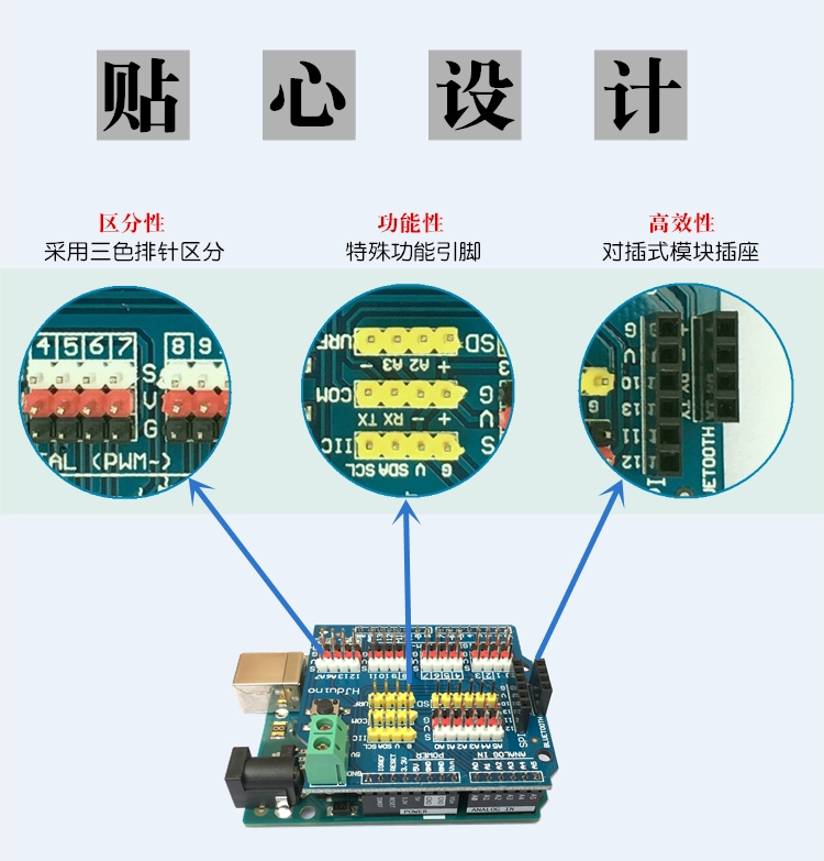 Thích hợp cho bộ công cụ học tập cảm biến Arduino UNO Bộ công cụ phát triển đầu vào lập trình đầu vào R3