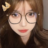 Anti -Blu -ray Myopia Женская корейская версия приливного радиационного сопротивления анти -фейтигью может соответствовать цифровой раме лица, показывающего тонкие глаза, мужчины, мужчины