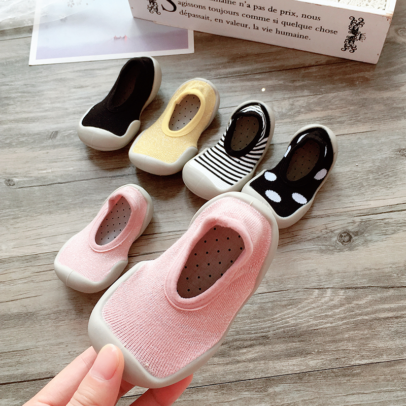 Baby floor shoes and socks non-slip soft bottom baby toddler shoes children socks shoes spring and autumn early education kindergarten indoor shoes