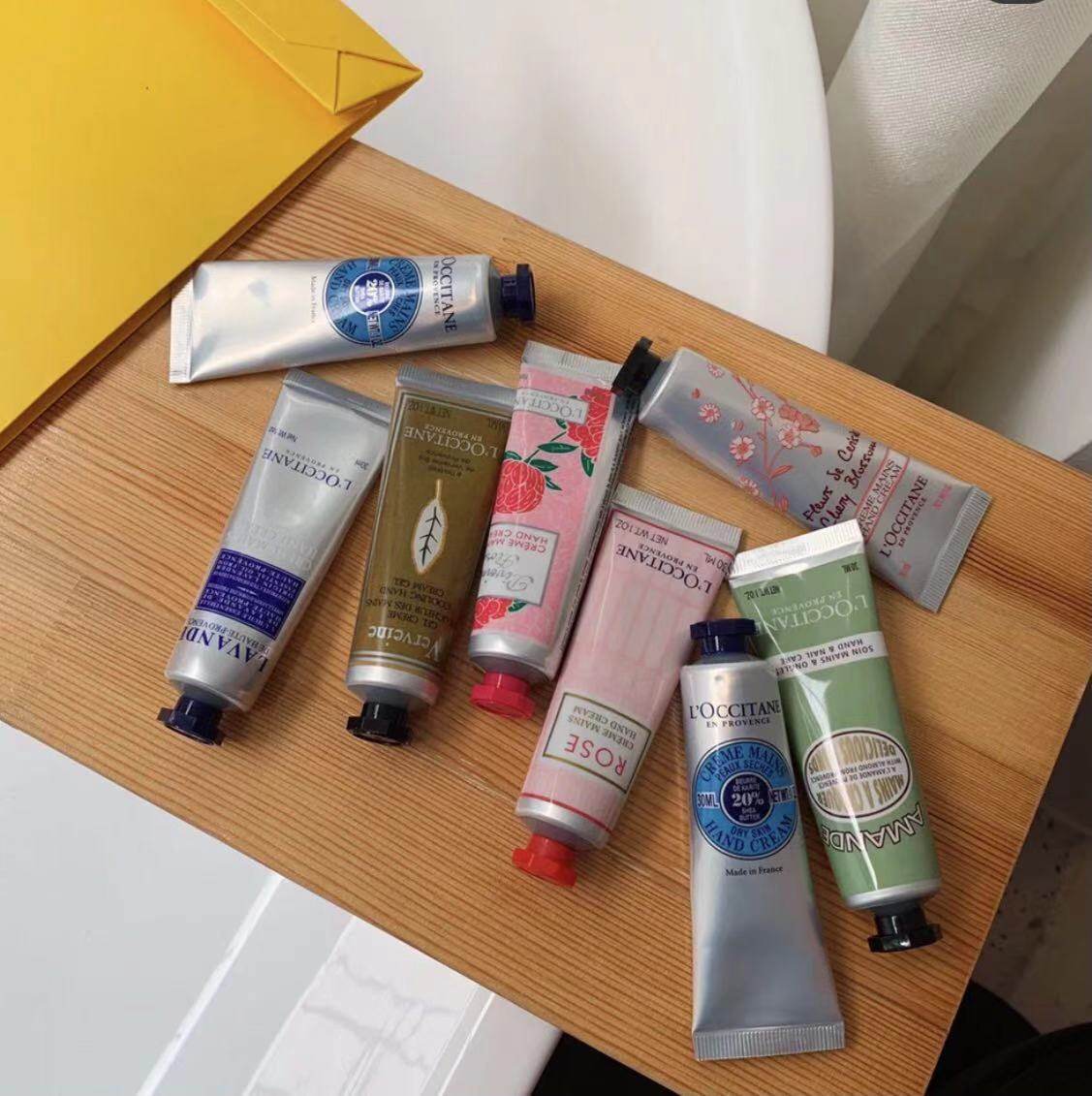 L'Occitane Hand Cream Moisturizing Moisturizing Shea Rose Sakura Verbena 30ml