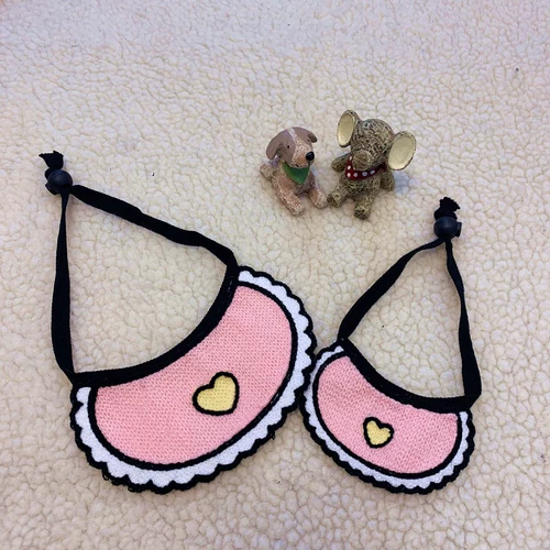 Аксессуар, ожерелье, чокер, колокольчик с бантиком, кружевная галстук-бабочка, слюнявчик, нагрудник, кот, домашний питомец