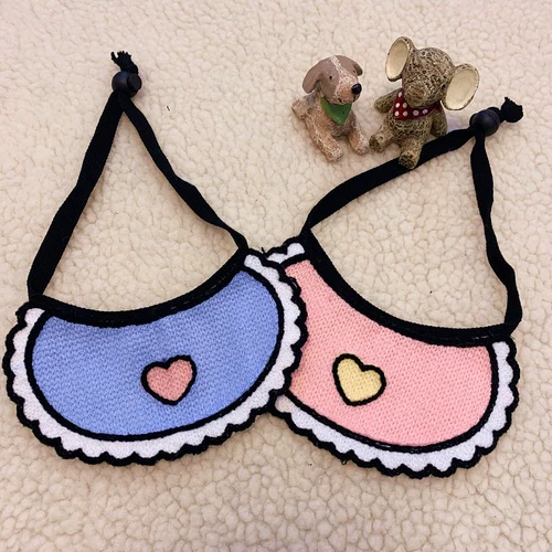 Аксессуар, ожерелье, чокер, колокольчик с бантиком, кружевная галстук-бабочка, слюнявчик, нагрудник, кот, домашний питомец