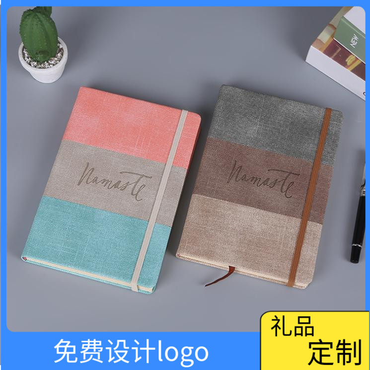 Creative Business Pu Notepad Customised Office Meeting Benzi Students Diary Book A5 notebook for logos