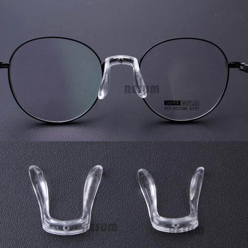 Popular Glasses with a Screw-In Center Buckle, Integrated Eight-Shaped Saddle Anti-Slip Metal Frame, and Silicone Nose Pads