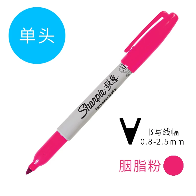 Импортированная из США чернильная маркерная ручка Sharpie промышленная ручка студенческий экспериментальный дизайн живопись Майк ручка цветной маркер набор экспресс-логистика ручка