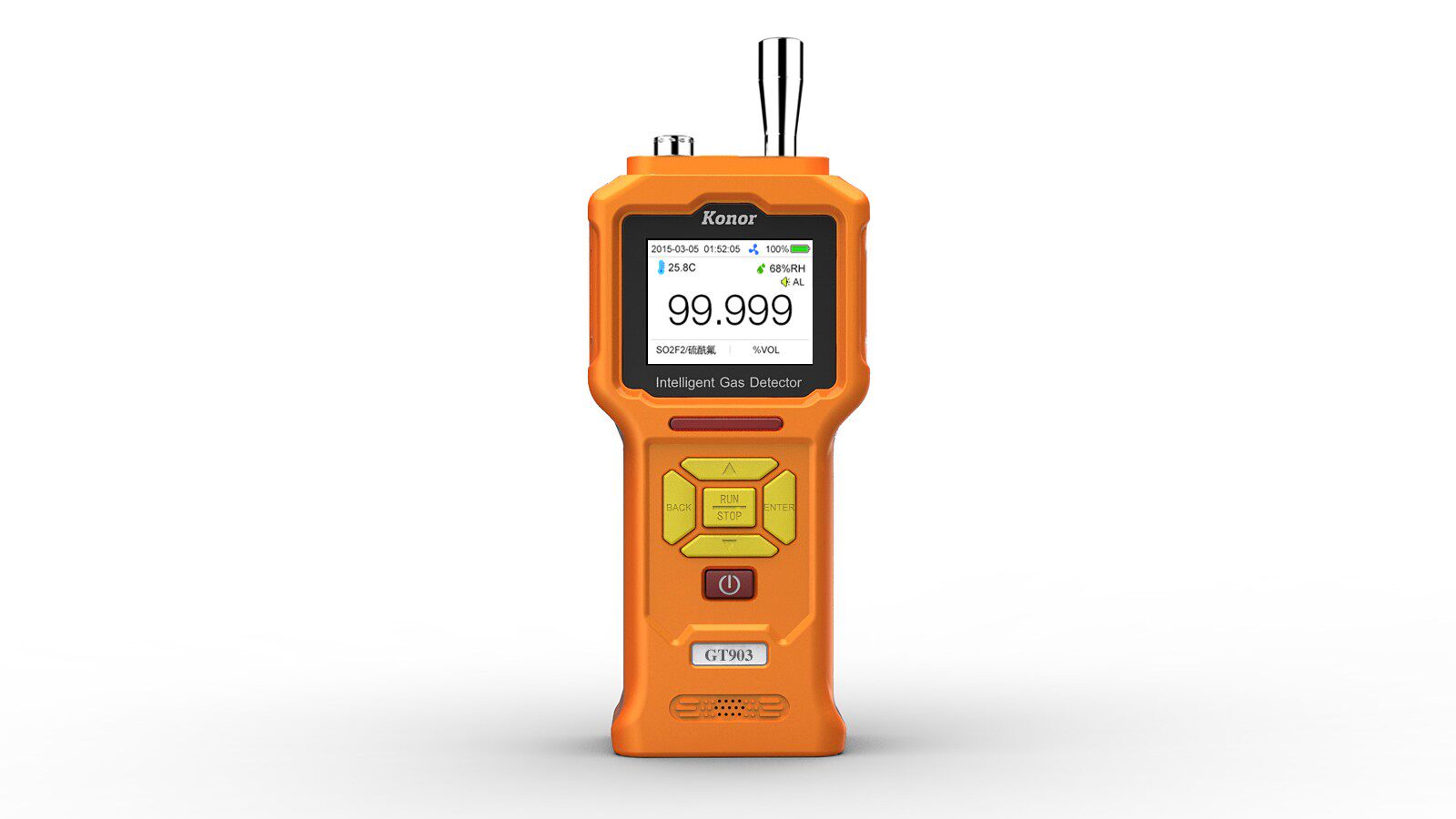 Pump suction type oxygen detector Corno GT903-O2 oxygen concentration detector oxygen gas alarm instrument