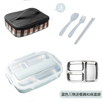 Blue Sange Searing Spoon Fork Schoofstick Sack Sack
