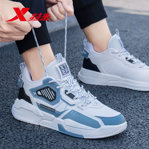 Xtep, кроссовки, летние высокие сапоги, спортивная обувь на платформе для отдыха