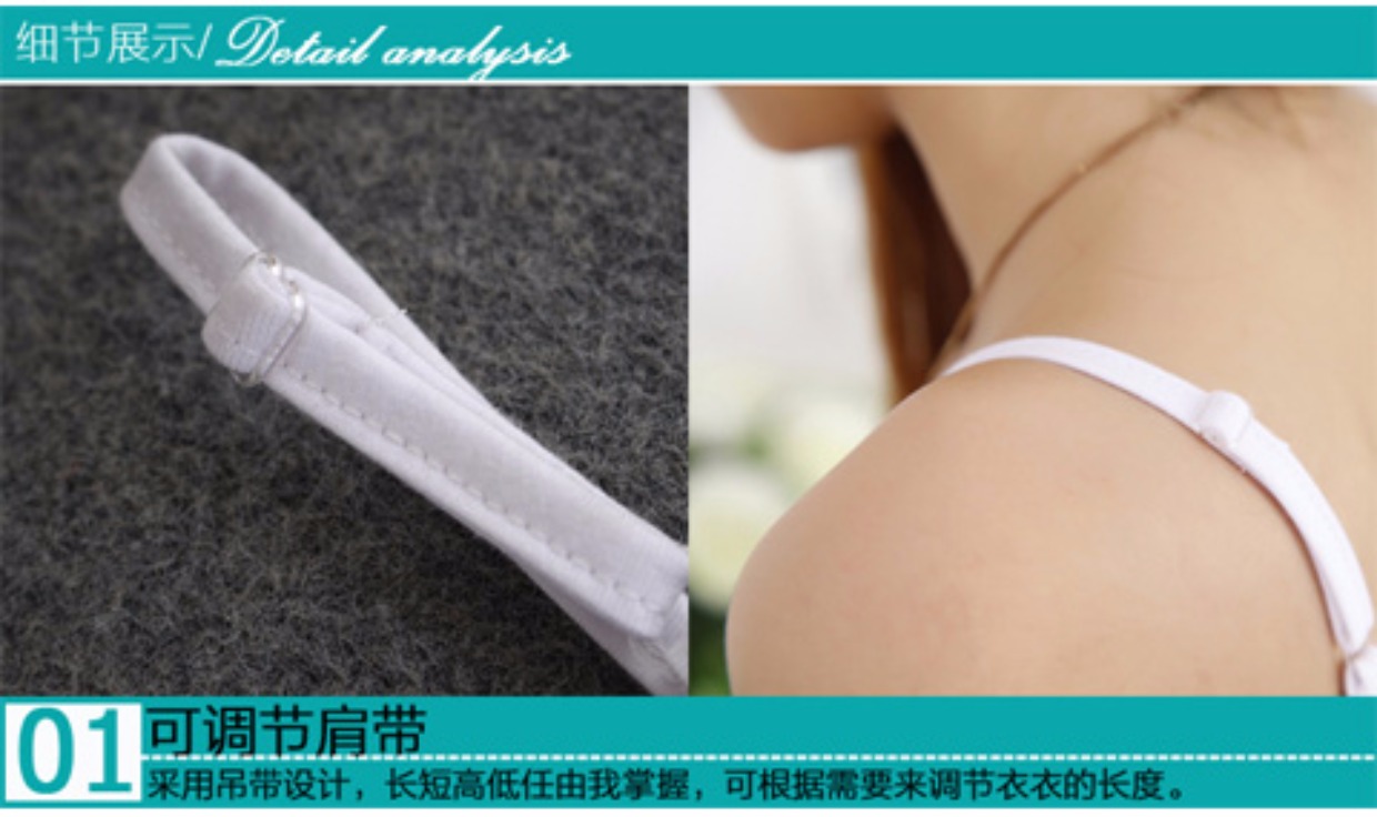 Mùa xuân và mùa hè cotton mới của phụ nữ dài phần kích thước lớn bên trong vest sling đáy váy lót váy có thể điều chỉnh váy áo sơ mi trắng nữ
