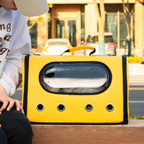Portable cat pack handbag folding pet backpack breathbreathable outdoor cat and dog cat cage
