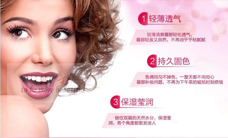 Studio Trang điểm Mỹ phẩm Son môi Lip Glosses Luomen Trang điểm 18 Màu Son môi Trang điểm cho trẻ em phấn mắt focallure