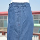 Летний тонкий джинсовый комбинезон