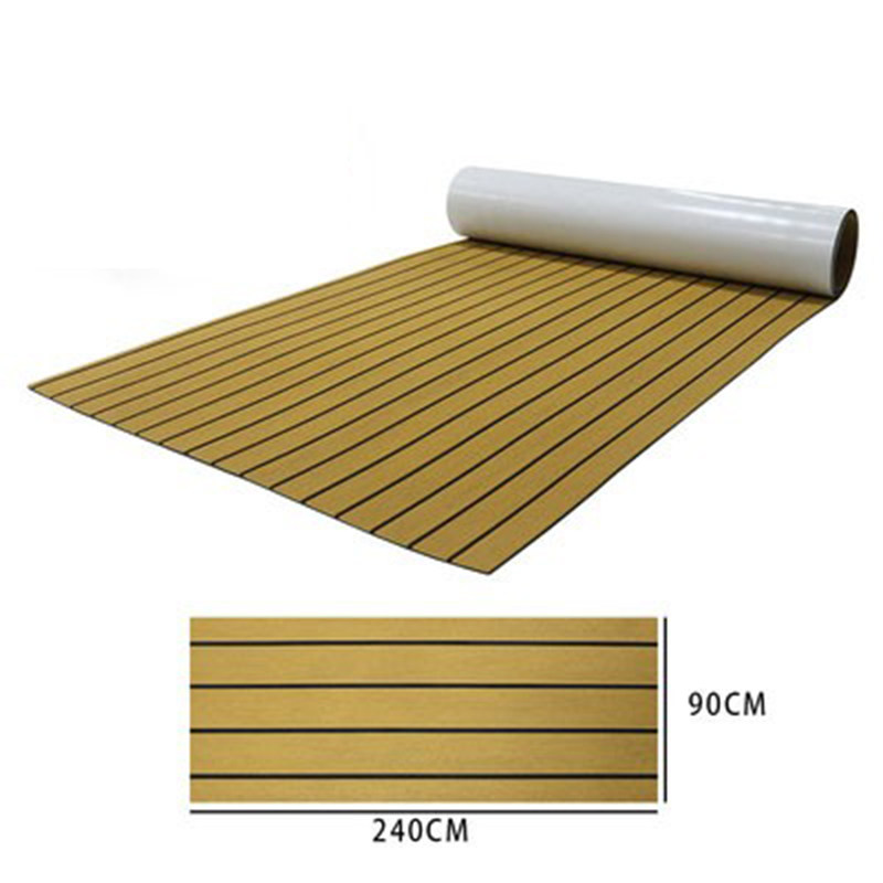 Water surfboard EVA teak flooring anti-ski mat windsurfing board anti-slip mat deck yacht anti-slip sticker factory direct sales