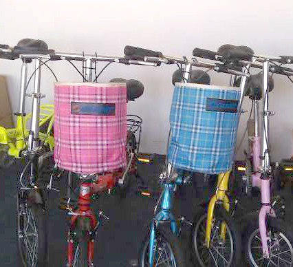 Panier pour vélo en toile - Ref 2257879 Image 3