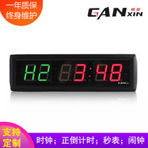 Ganxin 1 8 inch LED chronograph clock sports training countdown timer custom gym electronic timer