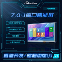 Amoy Jingchi X3 Series 7-inch resistance serial port screen with configuration screen code-free support TTL 232