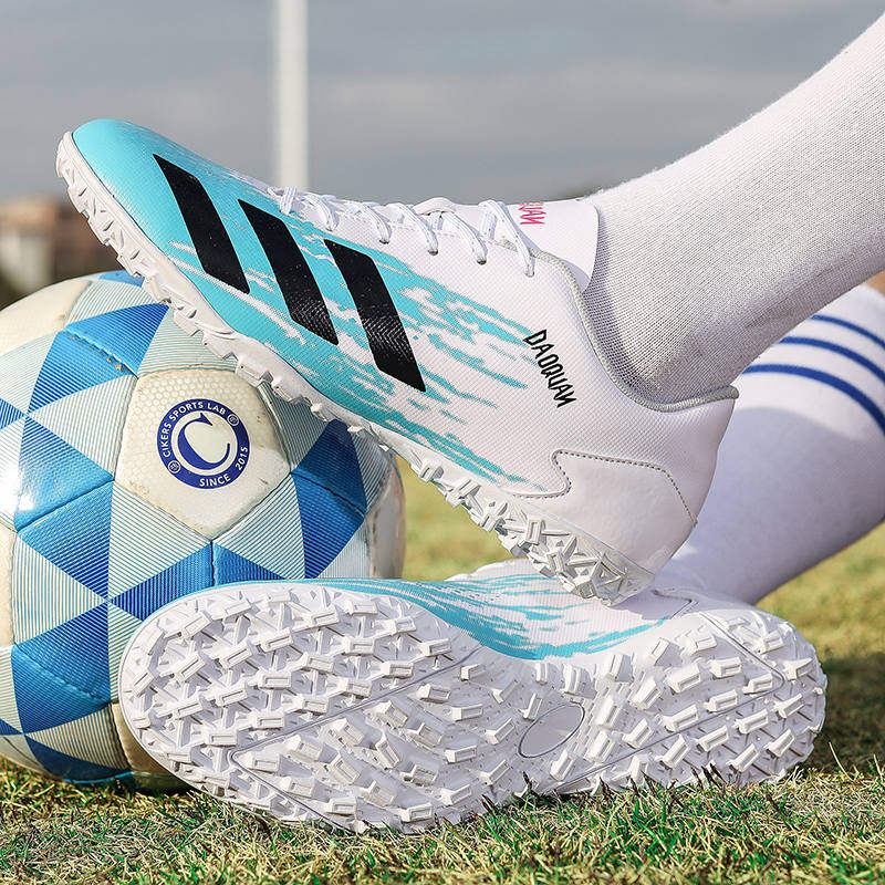 Messi Assassin Football Shoes Male And Female Ag Long Nails Children Student Mandarin Duck crushed into National People's Congress Size Sports Training Shoes