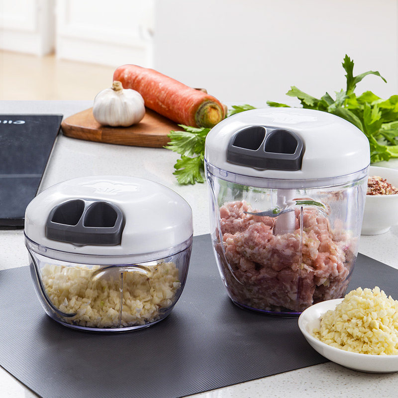 Manual garlic mashed garlic mashed garlic mashed garlic mashed garlic mashed ginger tail garlic end garlic crushing machine Home minced garlic Twisted Machine