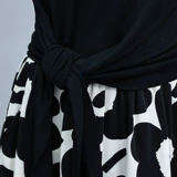 Летнее платье, длинный шифоновый комплект, юбка, средней длины, городской стиль, яркий броский стиль, по фигуре