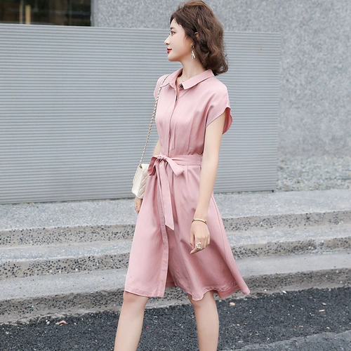 Летнее платье, летний приталенный ретро корсет, рубашка, юбка, французский ретро стиль