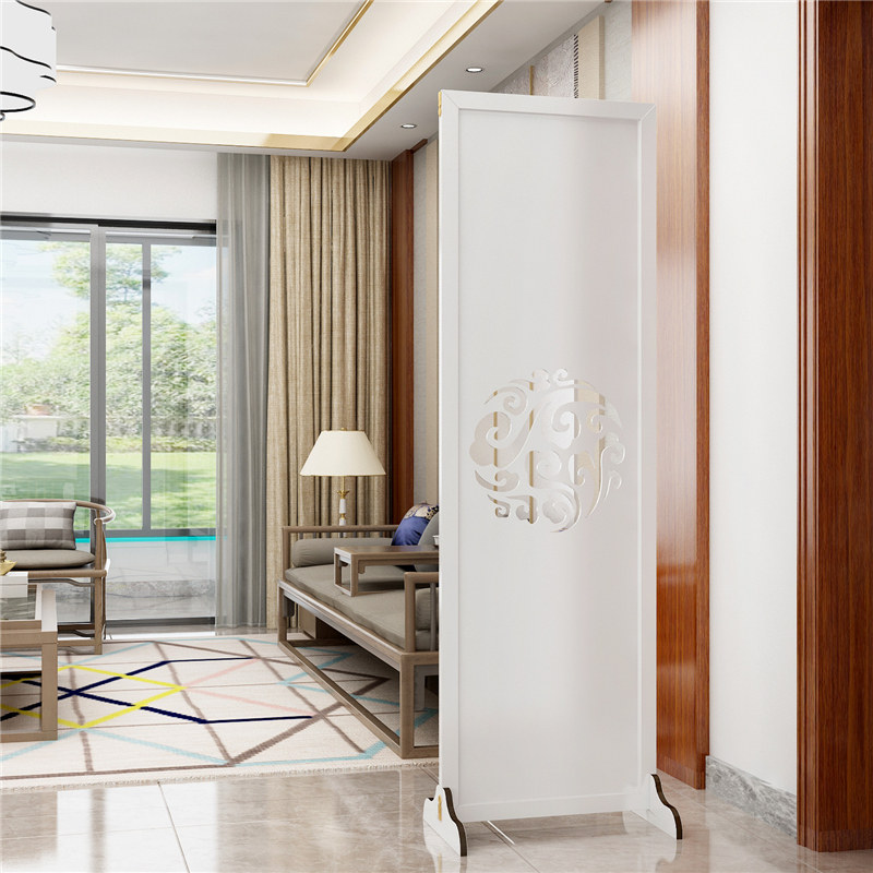 Screen Partition Living Room Folding Mobile Modern Chinese Genguan Living-room Bedroom Screen Wall Solid Wood Office Decoration