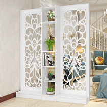 Screen partition living room small apartment simple modern decorative wall creative entrance hollow shelf entrance hall