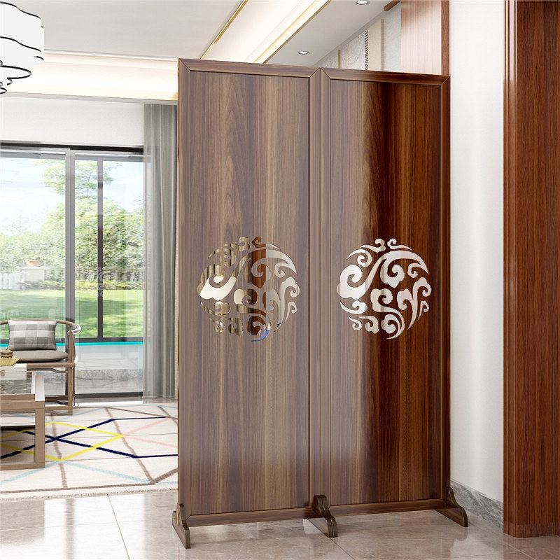 Screen partition Living room New Chinese entry into the door minimalist Hyundai Xuanguan office Creative decoration mobile shelter