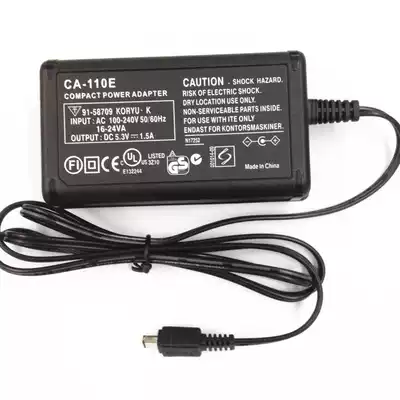Canon camera CA-110E power adapter Canon camera charger power cord