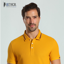 Mens POLO Shirt workwear T-shirt Business Leisure Overalls Short sleeves Employee work clothes Culture Shirt Advertisement print