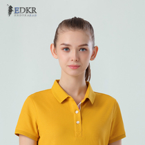 Summer erotico dress polo shirt workwear white collar workwear T-shirt short sleeve culture sweatshirt sportswear printed