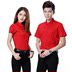 Mùa hè ve áo ngắn tay áo thun việc điều chỉnh kích thước bông áo polo xe thẩm mỹ viện workclothes in hàng đầu của nam giới 