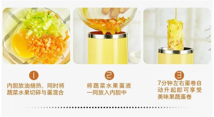 Máy bí ngô nhỏ trứng cuộn trứng máy ăn sáng máy xúc xích trứng nhà máy xúc xích trứng hấp trứng luộc trứng chiên tạo tác - Nồi trứng nồi nấu lẩu mini