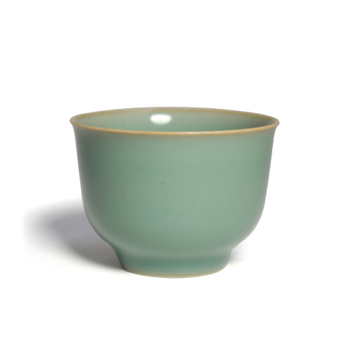 Taiwan tea set Self-Slow Tong Porcelain Tea Cup Single Small Number of Tea Tea Cup Ceramic Lookout Cup Kung Moon Cup Gongfu Tea Master's Cup