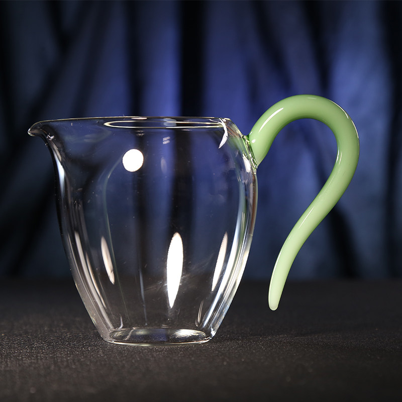 Taiwan Zimantang handmade heat-resistant glass fair cup egg cup public cup tea divider tea sea high-end kung fu tea set