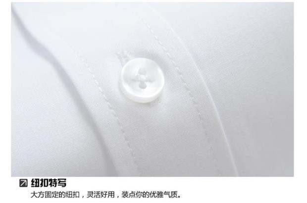 Mùa thu Playboy Nam Áo sơ mi dài tay Trung niên Kinh doanh Áo sơ mi Áo không cổ bằng cotton áo sơ mi tay ngắn nam