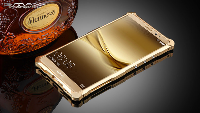 KANENG Powerful Aluminum Shell Shockproof Aerospace Metal Case Cover for Huawei Mate 8