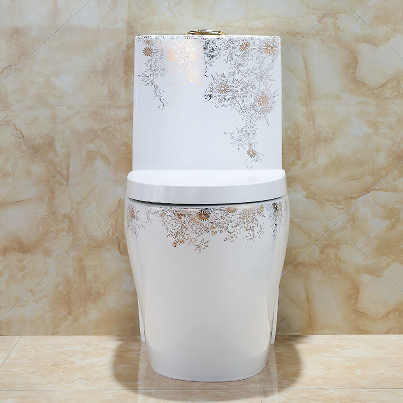 Tom Wang Jiayong ordinary toilet flush toilet small family against the stench, ceramic implement toilet water saving