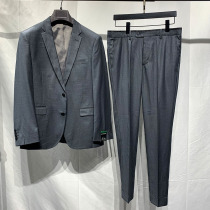 West Suit Suit Business Casual Work Foreign Trade Thin mens concise pure color Suit Mens Jacket