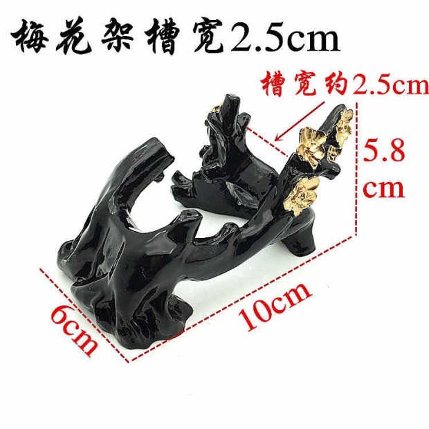 Hiển thị đồ trang sức cổ ngọc bích vòng đeo tay Vàng và bạc vòng đeo tay hiển thị đứng Trang sức hiển thị đạo cụ retro sừng đứng - Vòng đeo tay Cuff vòng tay gỗ trầm hương