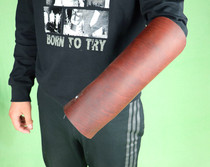 Cowhide dark sleeve dog training supplies Police dog supplies Police dog training supplies Pet supplies leaflet dog tools 