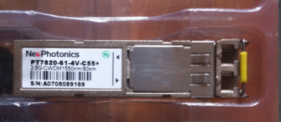Brand new original installation Neophotonics PT7820-61-4V-C55 2 5G CWDM 1550nm 80KM